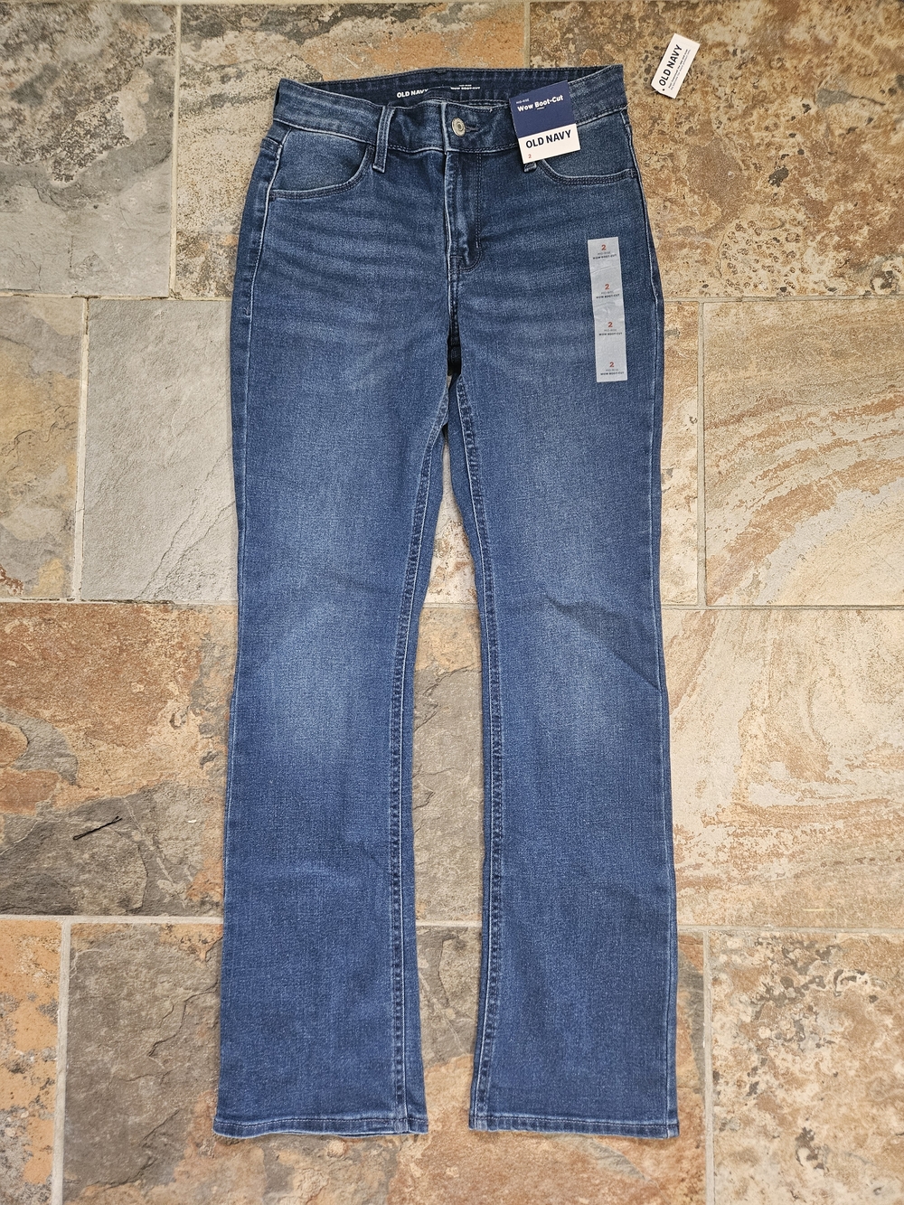 Nwt-Old Navy Women's Size 2 Midrise Wow Bootcut